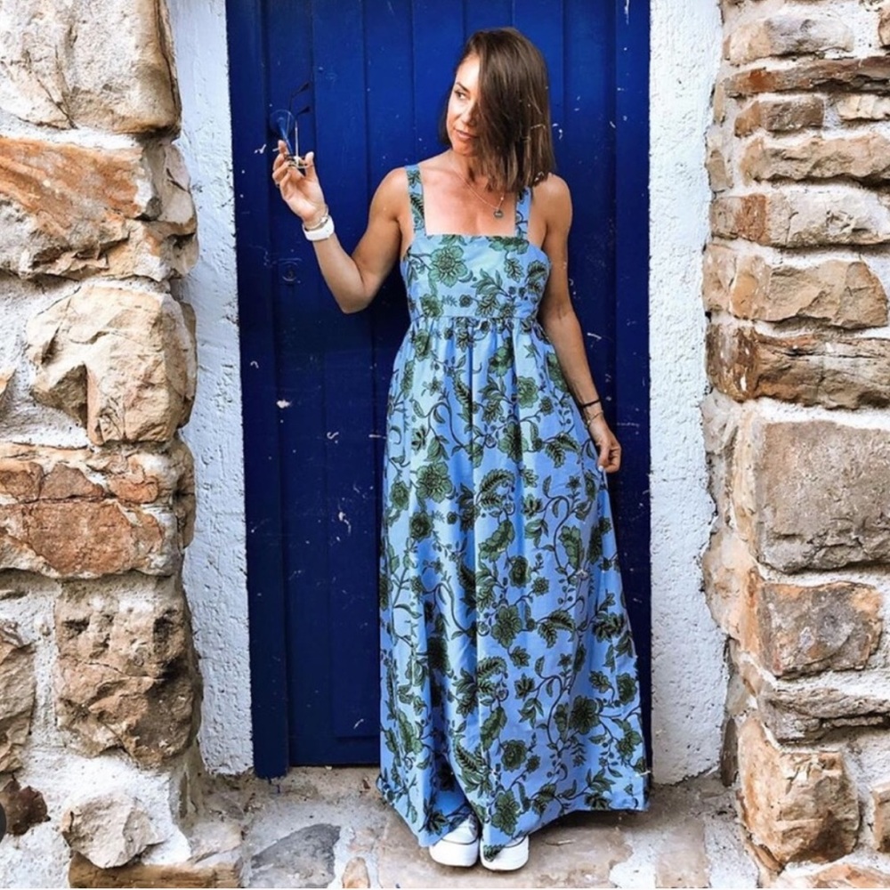 Zara print dress
